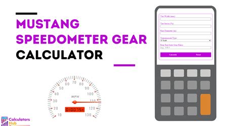 mustang speedometer gear calculator